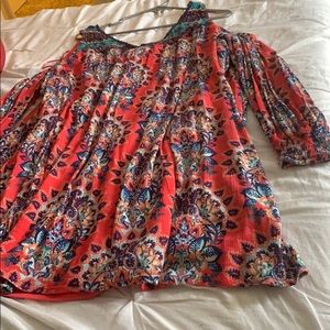 Off the shoulder mini dress